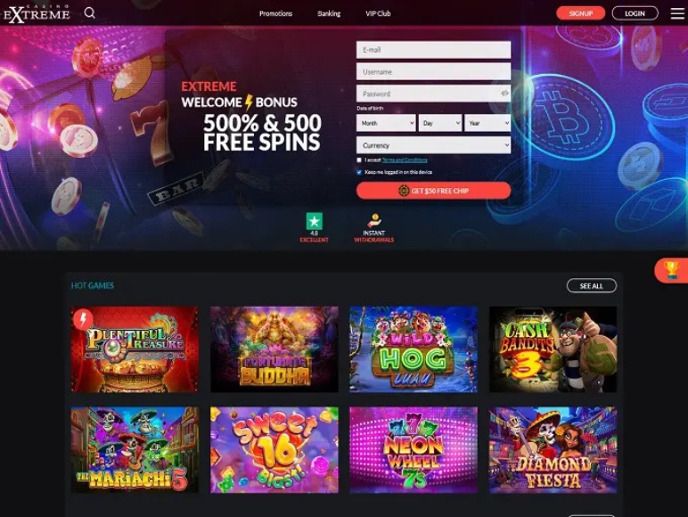 Software Suppliers Of Casino Extreme