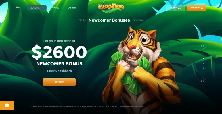 Lucky Tiger Casino Free Spins And Bonus Codes Latest 2023